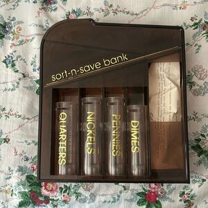 Vintage sort and save bank